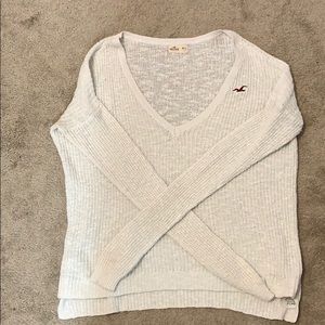 White Hollister Sweater